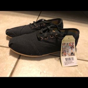 Women’s toms cordones black